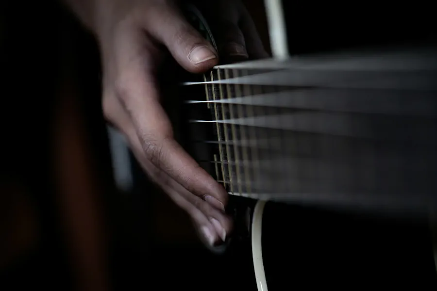 stämma gitarr